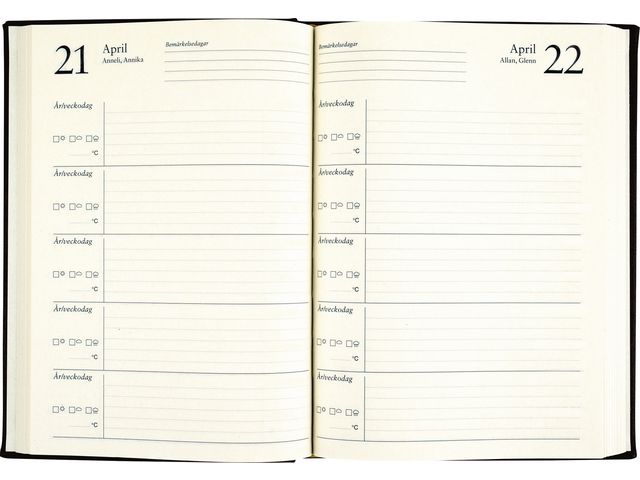 5-årsdagbok konstläder cognac-1055